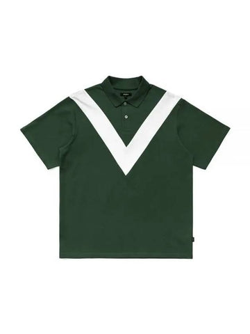 Wiz Collection Wizard Polo T-Shirt GREEN M3313LTS01GRN - MALBON GOLF - BALAAN 1