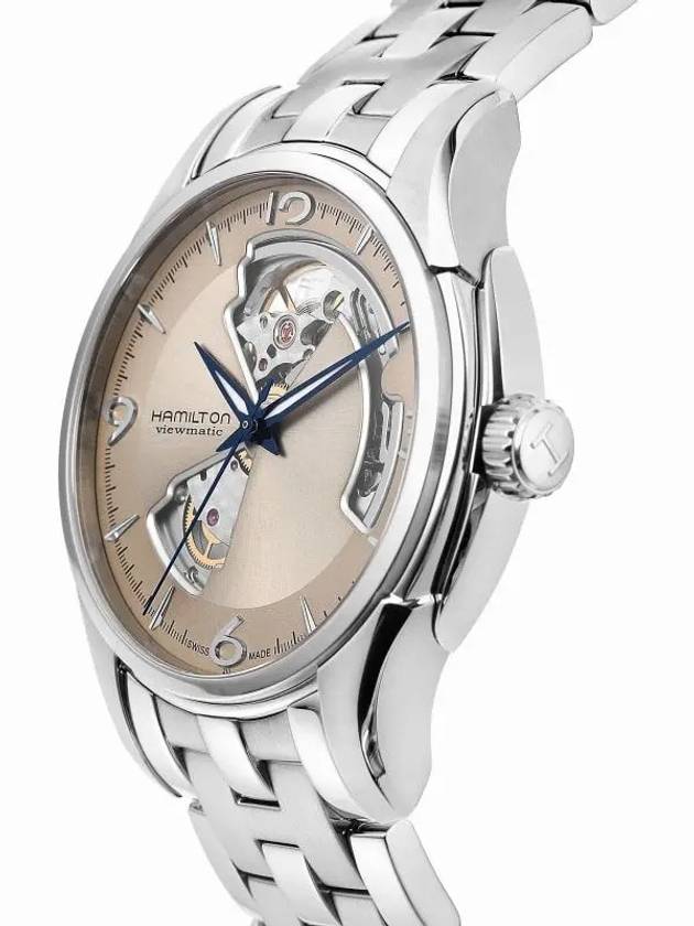 Jazzmaster Open Heart Automatic Watch Silver - HAMILTON - BALAAN 4