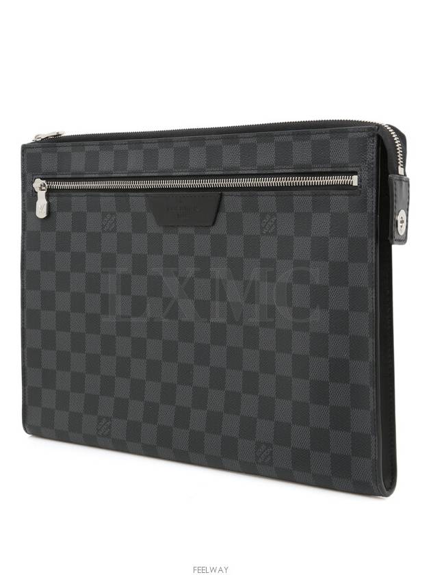 Damier Graphite Pochette 24H Clutch Bag N40481 - LOUIS VUITTON - BALAAN 2