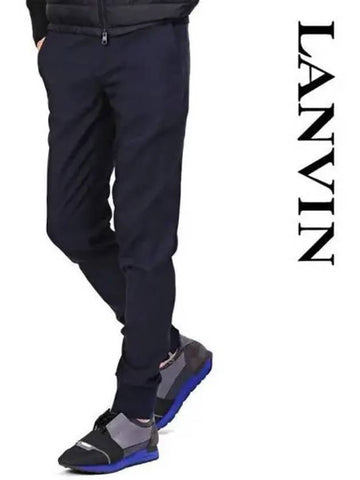 Banding zipper jogger slacks 271568 - LANVIN - BALAAN 1