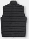 Loom Woven Chambers Recycled Nylon Down TC Vest Black - STONE ISLAND - BALAAN 3