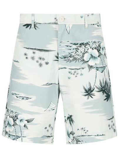 Short Pants MM01402WW4015 O417 SEAFOAM DESIGN - MAISON KITSUNE - BALAAN 2