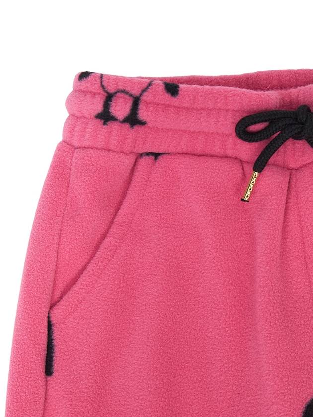 Kids Fleece Sweatpants 1100009228 PINK - MINI RODINI - BALAAN 5