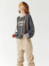 Unisex CHMXMTM Snowy Sweatshirt Mix Charcoal - CHANCE'S NOI - BALAAN 5