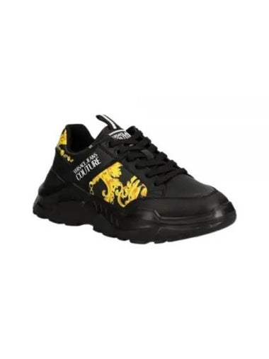 Chain Couture Speedtrack Trainer 77YA3SC2 ZP324 G89 Sneakers - VERSACE - BALAAN 1