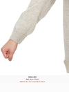 Baby Fox Patch Regular Knit Top Light Grey Melange - MAISON KITSUNE - BALAAN 10