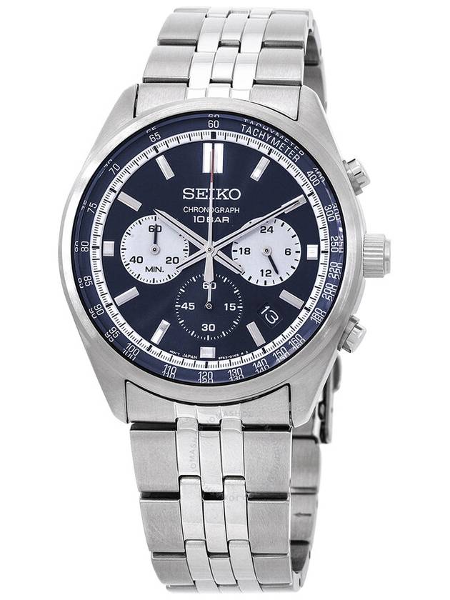 Quartz Chronograph Dial Watch Blue - SEIKO - BALAAN 2