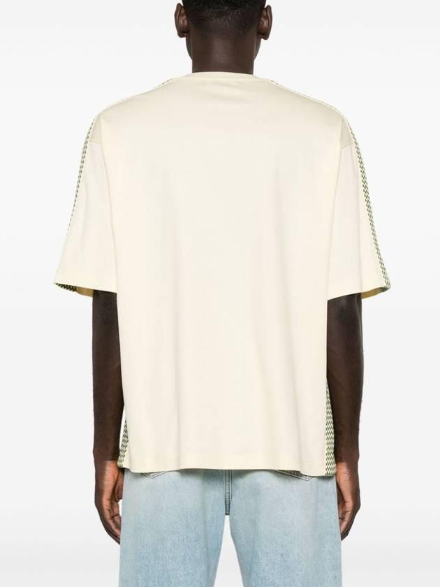 LANVIN T-SHIRT BRODÉ LANVIN SIDE CURB - LANVIN - BALAAN 4