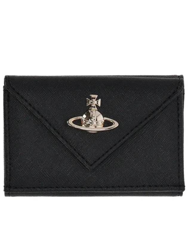 Vivienne Westwood Snap Lock Wallet 5115002EWS000B N402 - VIVIENNE WESTWOOD - BALAAN 1