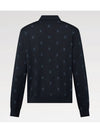 1AFYEQ Long Sleeved Wool Silk and Cashmere Blend Polo - LOUIS VUITTON - BALAAN 3