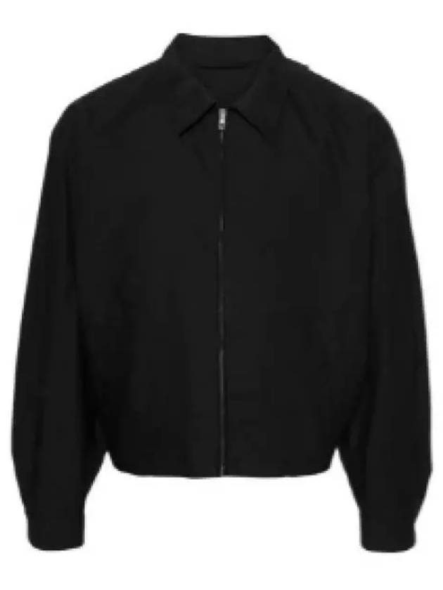 Men's Jumper Shirt Jacket Black - LEMAIRE - BALAAN 2