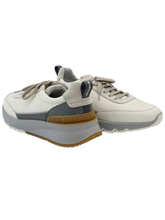 Sneakers MZUAVGO278 CBK37 White - BRUNELLO CUCINELLI - BALAAN 4