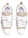 B23 Skater Oblique Jacquard Low Top Sneakers Beige - DIOR - BALAAN 2