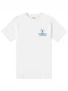 Gymnastics Logo Short Sleeve T-Shirt White - SPORTY & RICH - BALAAN 2