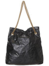 Women's Crush Medium Tote Bag Black - BALENCIAGA - BALAAN 5