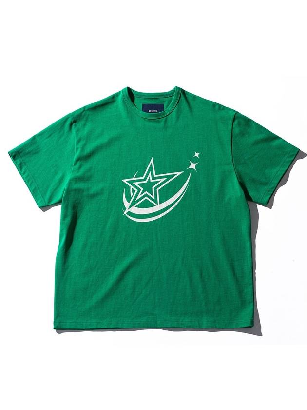 Pigmented Stella Short Sleeve T-Shirt Green - VESTITO - BALAAN 2