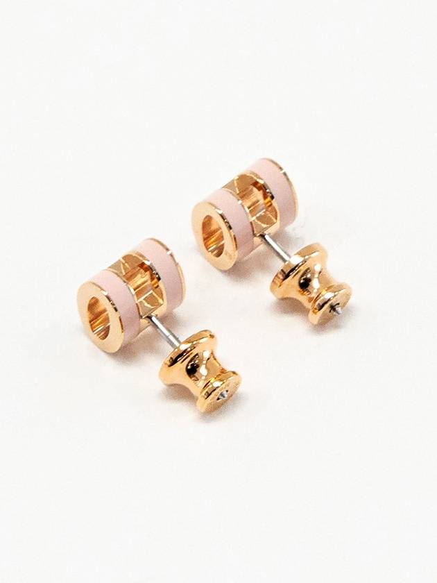 Mini Pop H Earrings Rose Gold - HERMES - BALAAN 6