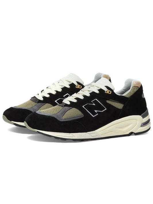 990v2 Low Top Sneakers True Camo Black - NEW BALANCE - BALAAN 2