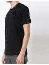 Black Waffen Short Sleeve TShirt T064 Black - COMME DES GARCONS - BALAAN 3