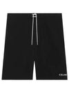 Logo Print Nylon Swimming Shorts Black - CELINE - BALAAN 2