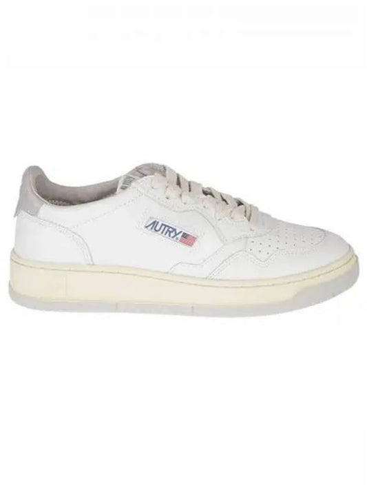 Medalist Leather Low Top Sneakers White - AUTRY - BALAAN 2