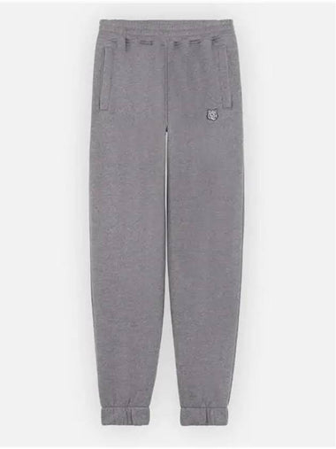 Bold Foxhead Comfort Jogger Pants Gray - MAISON KITSUNE - BALAAN 1