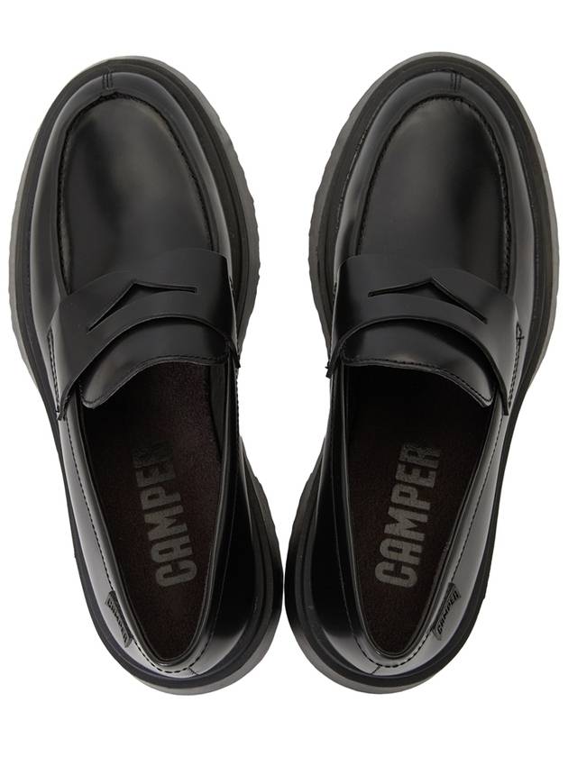 Walden Leather Loafers Black - CAMPER - BALAAN 3