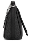 Jet Set Charm Small Logo Shoulder Bag Black - MICHAEL KORS - BALAAN 4