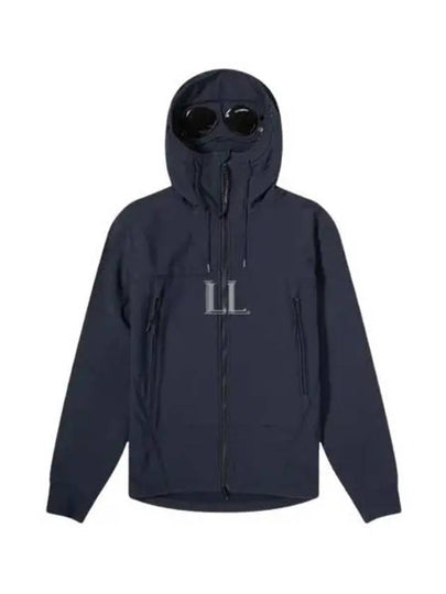 Men's Shell R Drawstring Goggle Hooded Jacket Navy - CP COMPANY - BALAAN 2