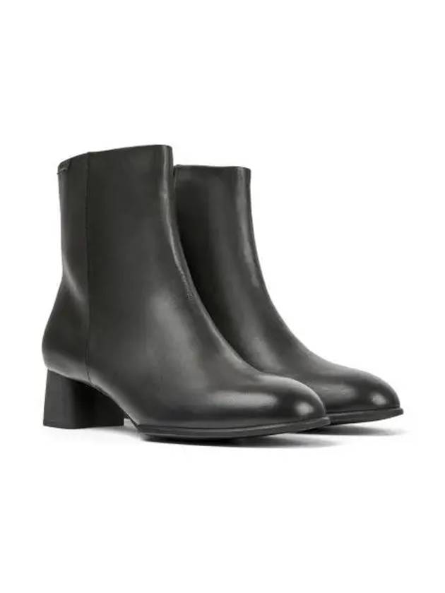 Logo KATIE Leather Ankle Boots Black - CAMPER - BALAAN 2