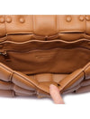 Cassette Lambskin Shoulder Bag Caramel - BOTTEGA VENETA - BALAAN 7