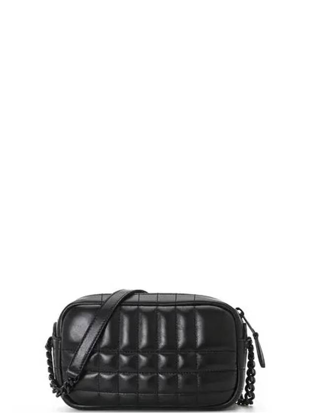 Lola Quilted Leather Mini Camera Bag Black - BURBERRY - BALAAN 4