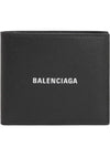 Logo Print Half Wallet Black - BALENCIAGA - BALAAN 2