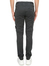 Wappen Patch Cargo Straight Pants Grey - STONE ISLAND - BALAAN 5