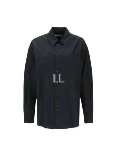 Relaxed Silk Shirt Black - LEMAIRE - BALAAN 2