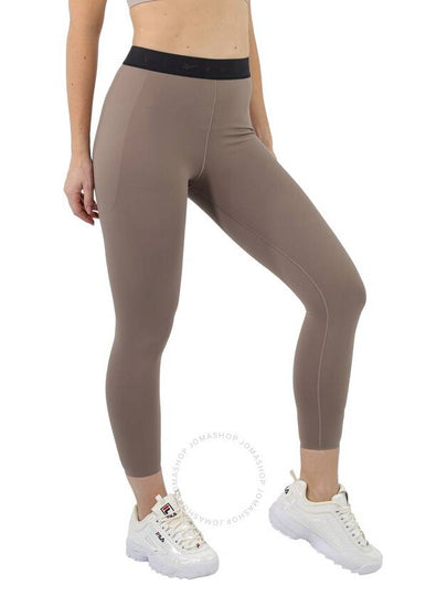 Reebok X Victoria Beckham Stone Grey Logo Leggings, Size Small - REEBOK - BALAAN 2