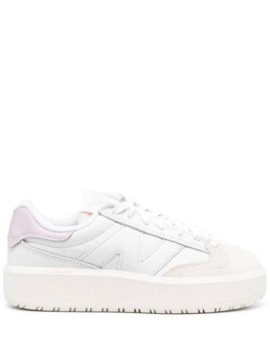 CT302 Leather Low-Top Sneakers Pink - NEW BALANCE - BALAAN 1