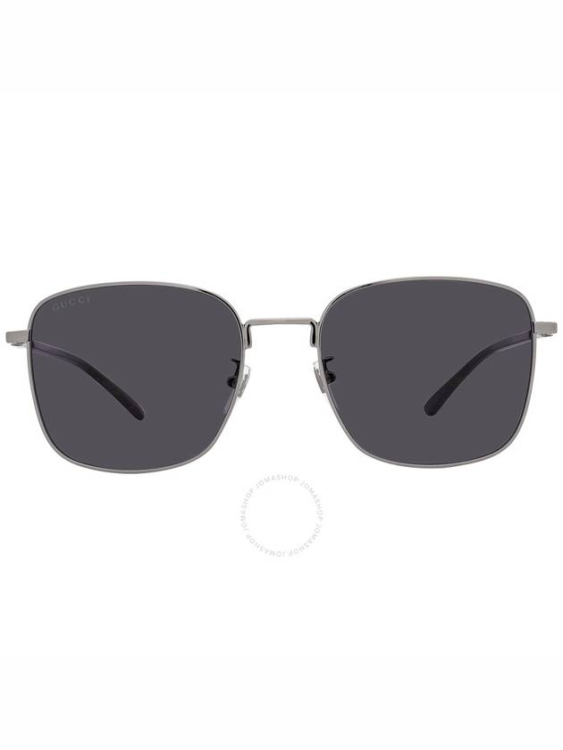 Sunglasses GG1350S 001 RUTHENIUM BLACK GRAY - GUCCI - BALAAN 2