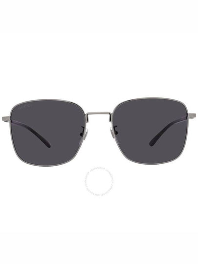 Sunglasses GG1350S 001 RUTHENIUM BLACK GRAY - GUCCI - BALAAN 2