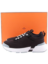 Men s Hero Knit Sneakers Black - HERMES - BALAAN 3