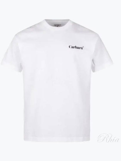 Fold Duck Short Sleeve T-Shirt White - CARHARTT WIP - BALAAN 2