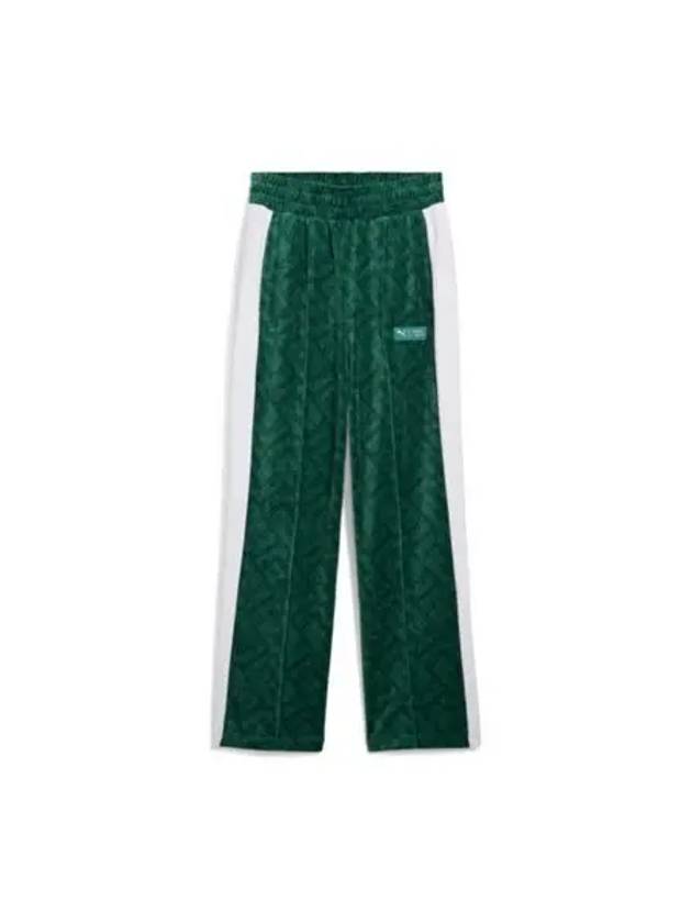 Squid Game T7 Iconic Straight Track Pants Green - PUMA - BALAAN 2