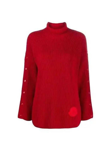 9F70600 A9361 472 CICLISTA Red Women’s Knit - MONCLER - BALAAN 1