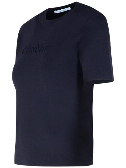 Max Mara 'Rye' Black Viscose Blend T-Shirt - MAX MARA - BALAAN 2