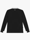 Drew Sleeve Variation Pique Collar T-shirt DM41LT33BLACK - DRUH GOLF - BALAAN 2