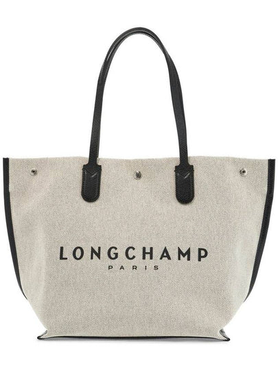 Roseau L Tote Bag Black - LONGCHAMP - BALAAN 2