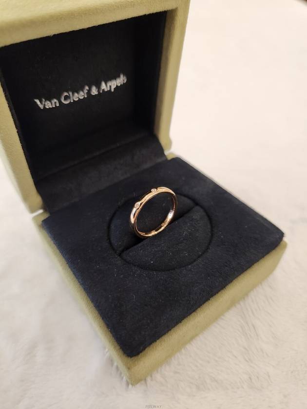 Daol Merchant Store Van Cleef Tendremain Etoile Wedding Band December 22 Size 48 Condition S - VANCLEEFARPELS - BALAAN 5