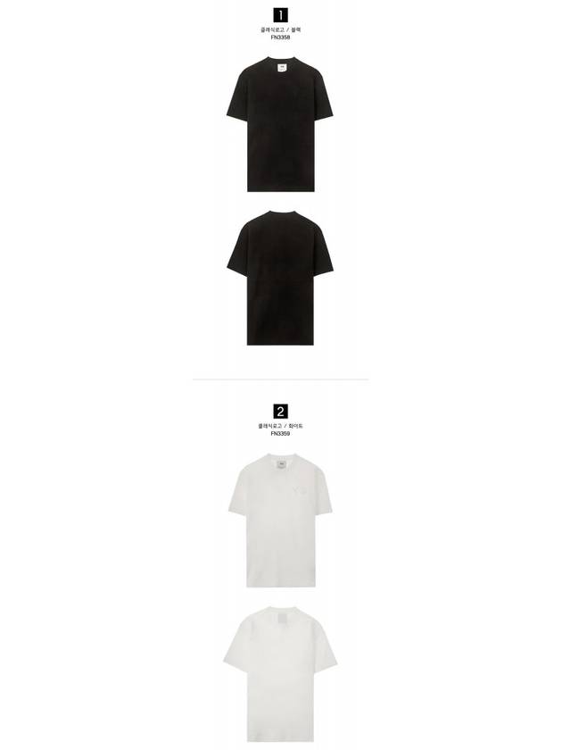 Men's round short-sleeved t-shirt - Y-3 - BALAAN 3