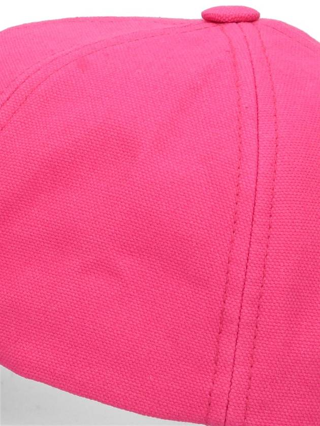 Tyron Logo Cotton Ball Cap Pink - ISABEL MARANT - BALAAN 5