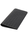 Intrecciato Continental Long Wallet Black - BOTTEGA VENETA - BALAAN 4